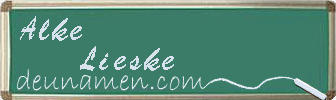 Alke Lieske Visitenkarte